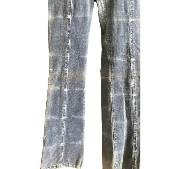 Vintage 1970s Corduroy Patch Pockets Roller Skimp Jeans by Angie Made in France. - Picture 6 of 10